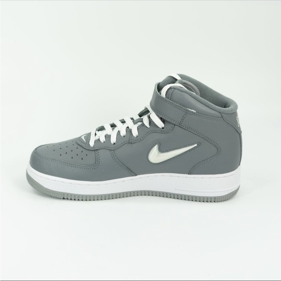 Nike air force 1 mid jewel QS ‘NYC - cool grey’ DH5622-001 2021 size 9.5 - Picture 3 of 8